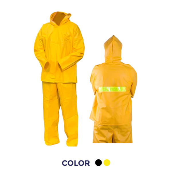 Conjunto impermeable pvc calibre 18